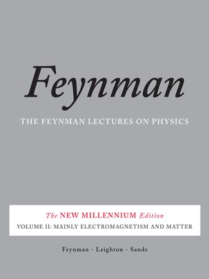 cover image of The Feynman Lectures on Physics, Volume II